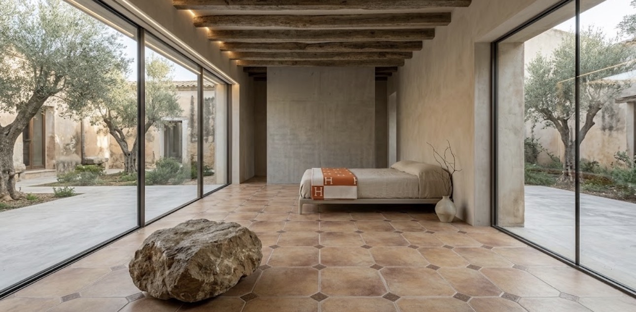 Cáceres RMB 45×45 + Taco Bronce 8×8
