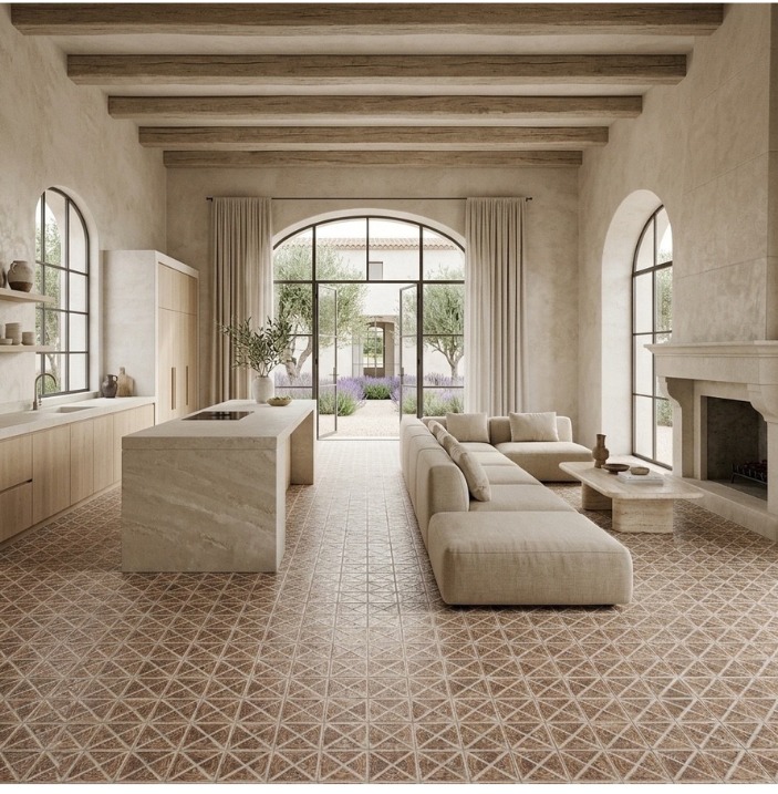 CNF 1000 10×33 · Precorte 33×33 — salón